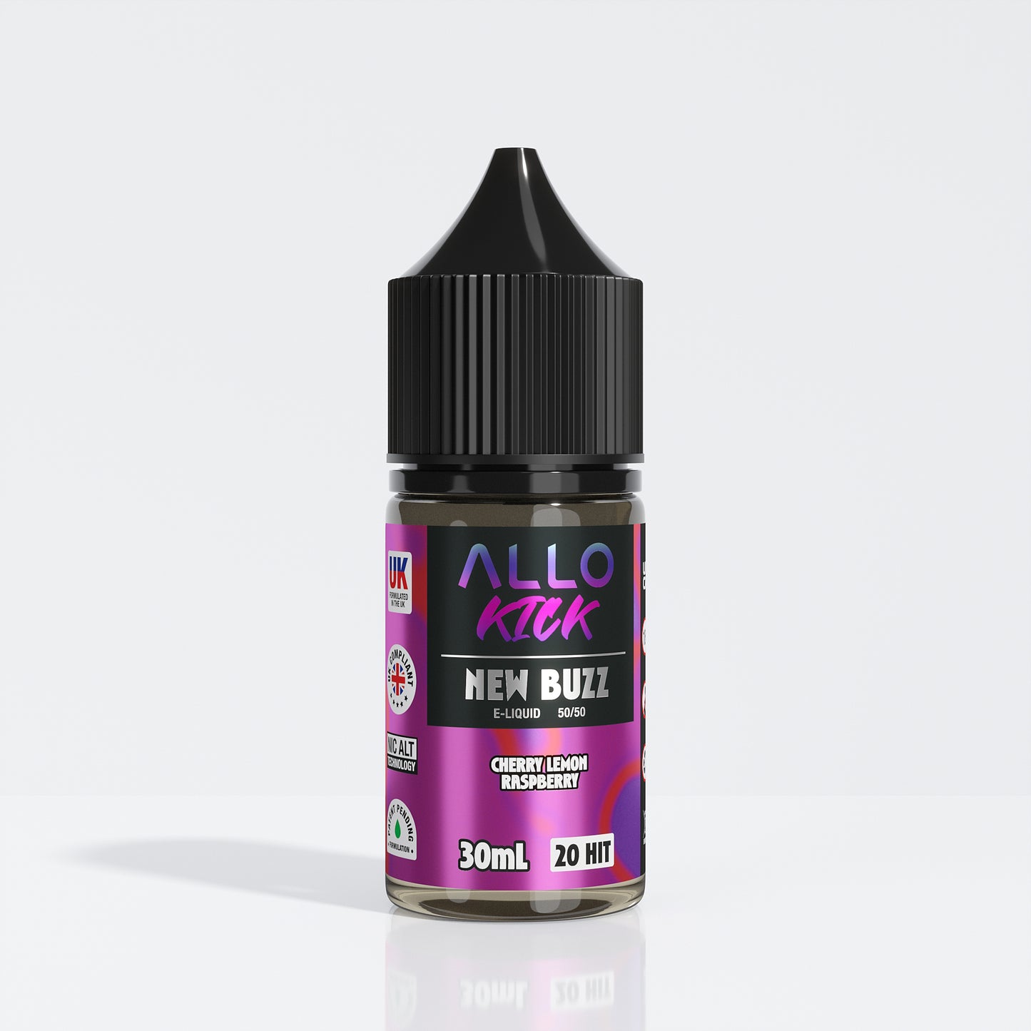 KICK E-LIQUID - Cherry Lemon Raspberry