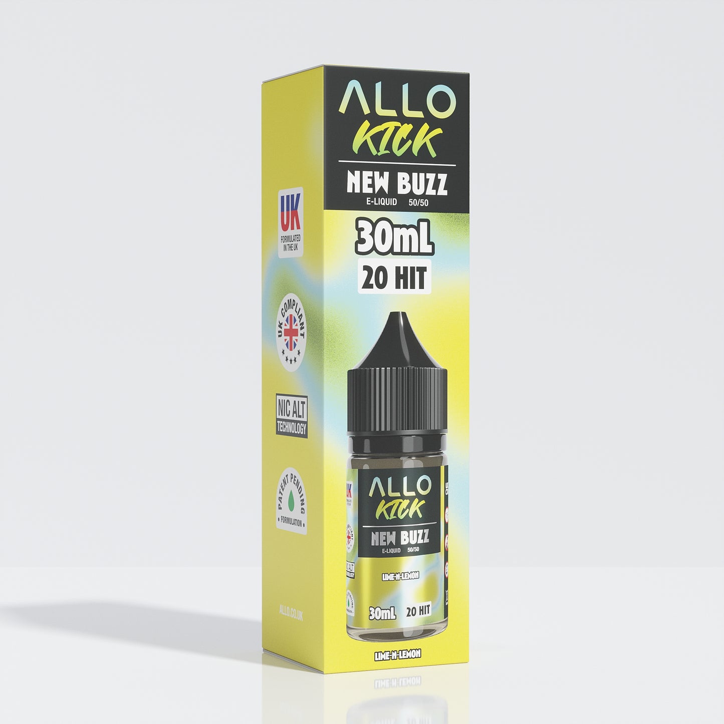 KICK E-LIQUID - Lime-N-Lemon